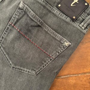 Tramarossa blue jeans in denim di cotone+elastan Colore grigio scuro Taglia W40