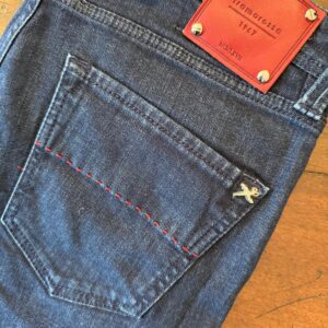 Tramarossa, blue jeans in denim di cotone+elastan Colore blu Taglia W34