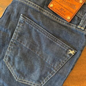 Tramarossa, blue jeans in denim di cotone+elastan Colore blu Taglia W34