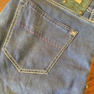 Tramarossa, blue jeans in denim di cotone+elastan Colore blu Taglia W40