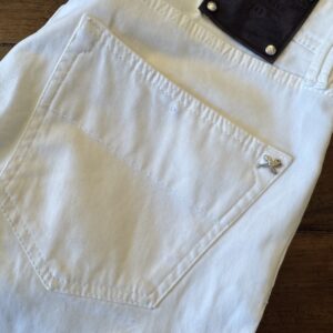 Tramarossa, pantaloni in caldo cotone Colore bianco Taglia W35 - Nuovi !!