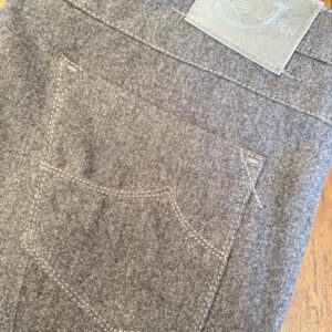 Jacob Cohen Academy, pantaloni in lana Colore grigio antracite scuro Taglia W40 - Nuovi !