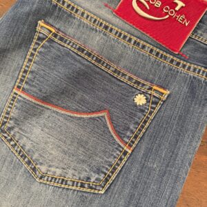 Jacob Cohen Limited Edition blue jeans in denim di cotone Colore blu délavé Taglia W36