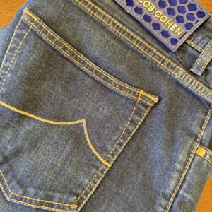 Jacob Cohen blue jeans in denim di cotone+elastan Colore blu délavé Taglia W42