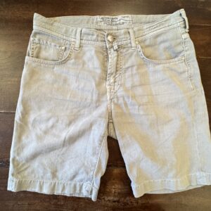 Jacob Cohen, shorts bermuda in lino + cotone Colore écru Taglia W33