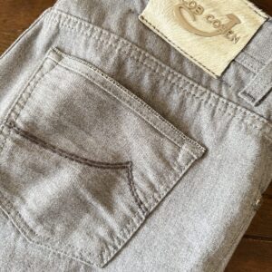Jacob Cohen Limited Edition, blue jeans in denim di cotone Colore grigio Taglia W36