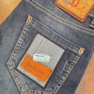 Dsquared2, blue jeans in denim di cotone+elastan Colore blu délavé Taglia W33 - Nuovi !!