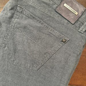Tramarossa, pantaloni in caldo cotone+elastan Colore grigio Taglia W40