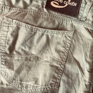 Jacob Cohen, pantaloni in cotone+elastan Colore verde Taglia W40