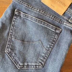 Jacob Cohen blue jeans in denim di cotone+elastan Colore blu Taglia W34