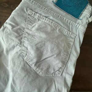 Jacob Cohen, shorts bermuda in cotone+elastan Colore verde kaki Taglia W33