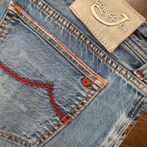 Jacob Cohen Limited Edition, blue jeans in denim di cotone Colore blu délavé Taglia W38