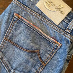Jacob Cohen Limited Edition, blue jeans in denim di cotone Colore blu Taglia W33