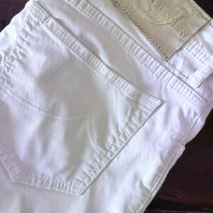 Jacob Cohen pantaloni in cotone+elastan Colore bianco Taglia W34
