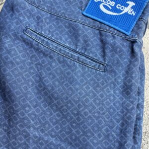 Jacob Cohen Academy, pantaloni in cotone+elastan Colore blu Taglia W34