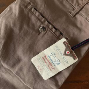 Jacob Cohen Academy pantaloni in cotone+elastan Colore beige scuro Taglia W36 - Nuovi !